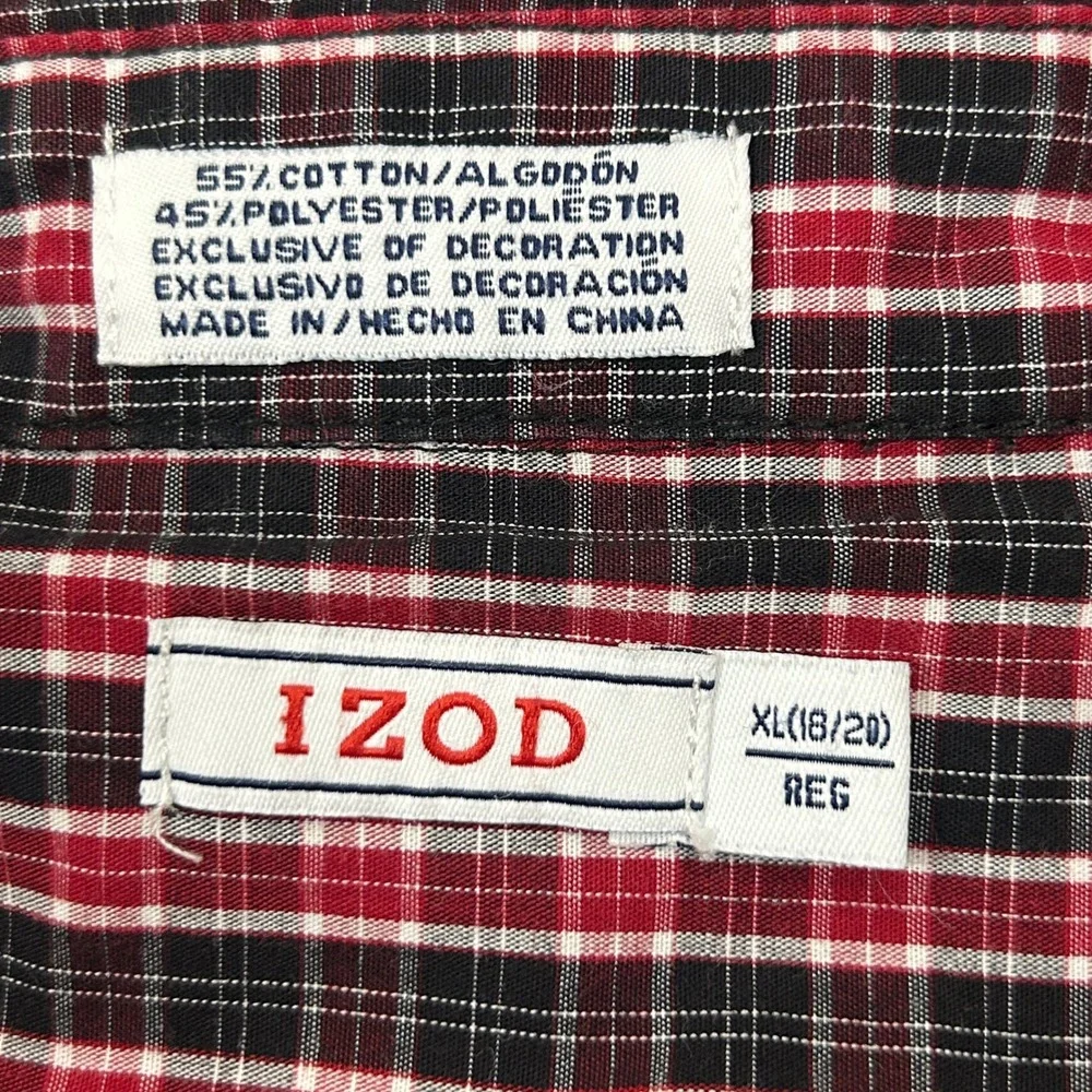 Izod classic button